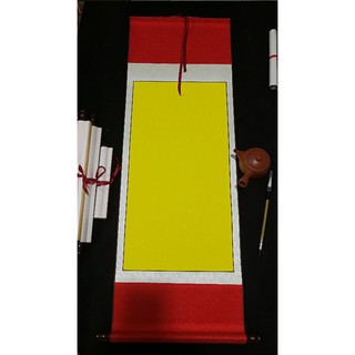 Biểu Giấy Lụa Viết Thư Pháp 40x120cm