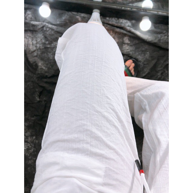 Quần Đũi Dài Nam DG Ống Suông, Cạp Chun ,Khuy Cài Chất Mát Mát Hè 2023