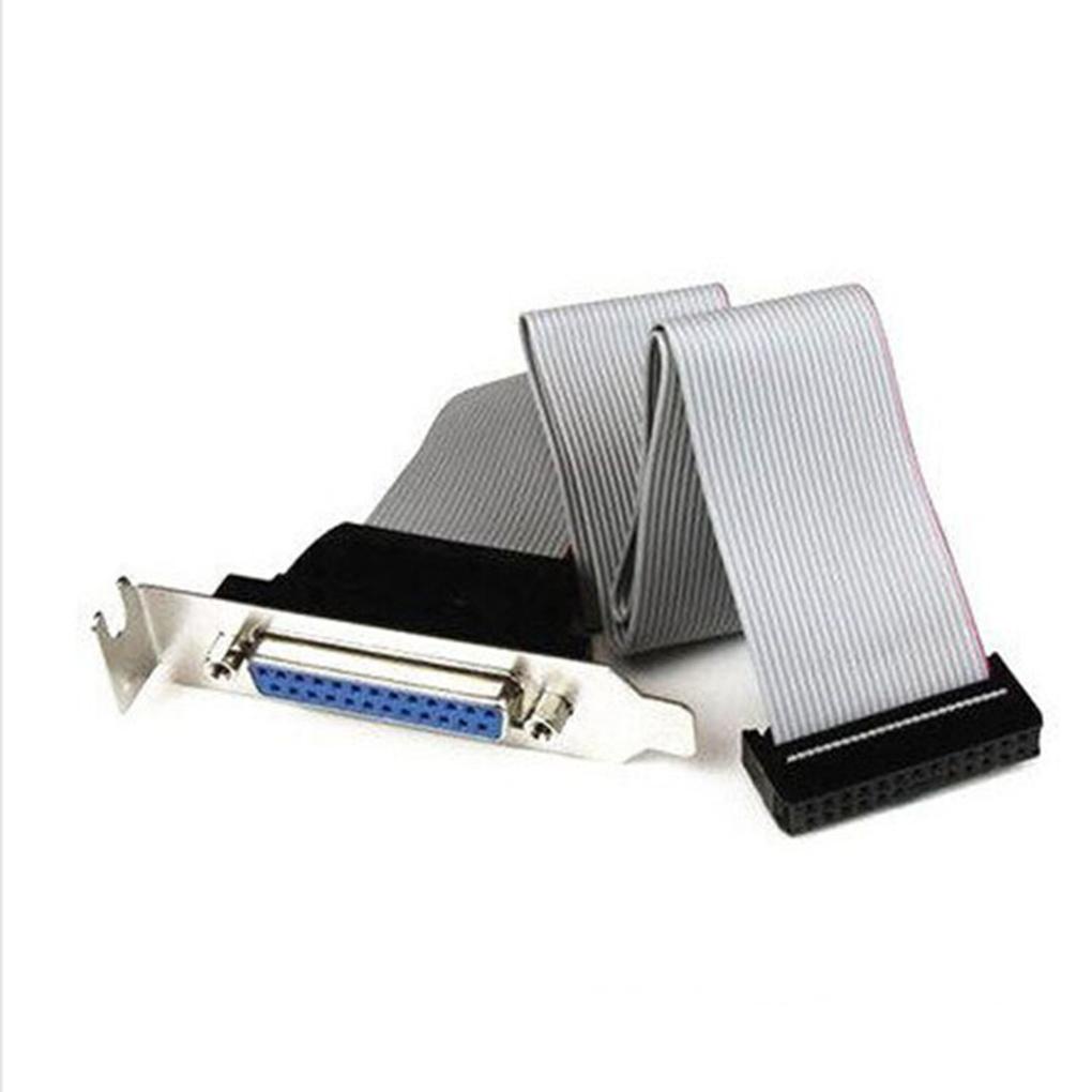 Dây Cáp Nối Bảng Mạch Chủ DB25 Pin 25 Pin Với 1 Cổng Song Song Và Giá Đỡ
