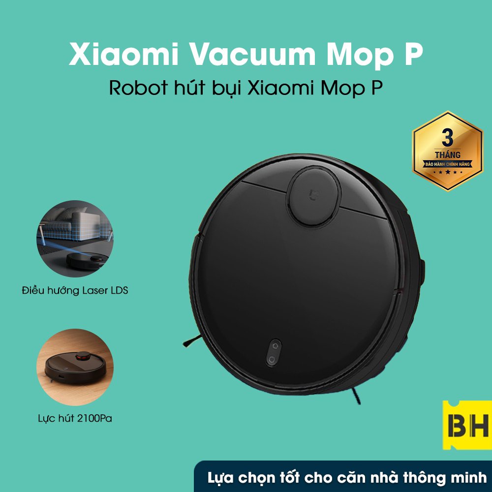 Robot Hút Bụi, Lau Nhà Thông Minh Xiaomi VacuumMop&amp; 2C SKV4093GL Hàng chính hãng