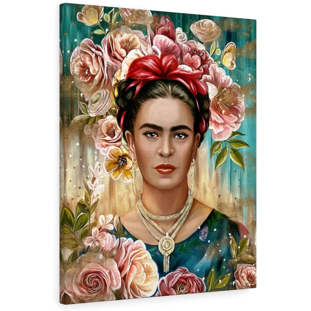 Frida Khalo Nghệ Thuật Treo Tường Frida Khalo Poter Feminit Poter Frida Khalo Canva In Trang Trí Tườ