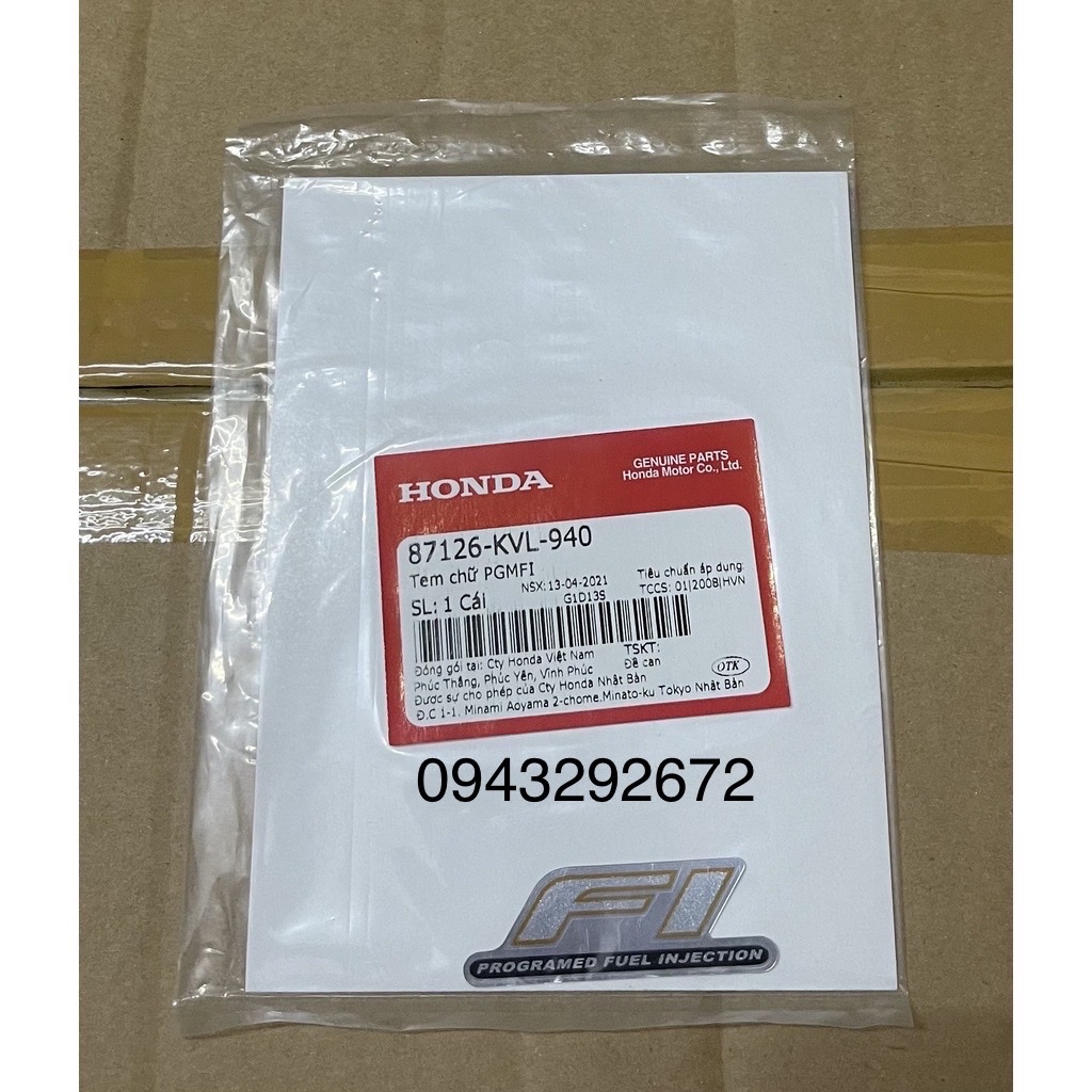 Tem Thông Số Future Neo, X Fi Honda