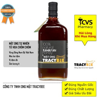 MẬT ONG TRACYBEE HOA CHÔM CHÔM 600M