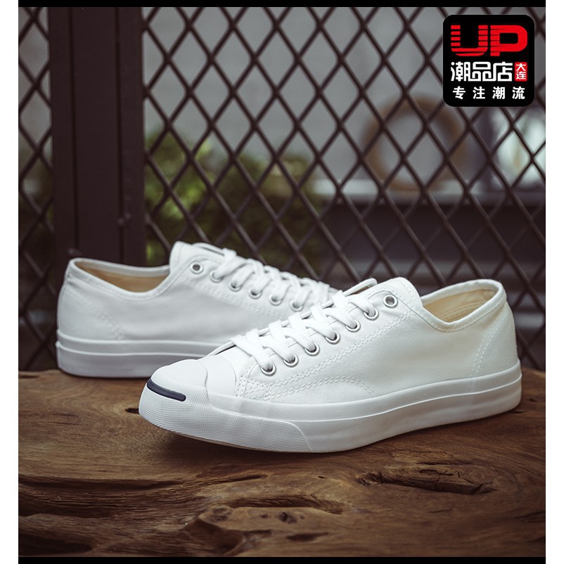 (Hàng Có Sẵn) Giày Thể Thao Converse Addict Jack Purc Màu Trắng / Đen