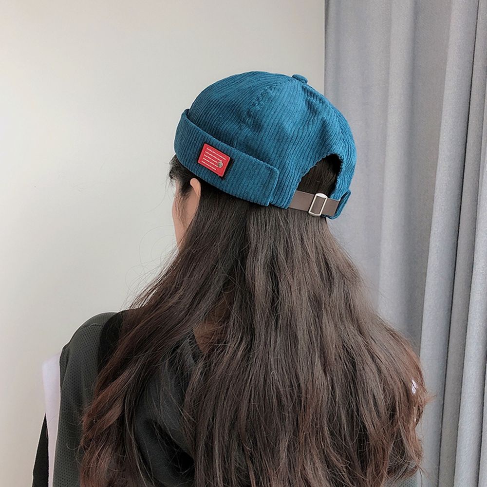 Mũ beanie in chữ/ hình dưa hấu/ đầu lâu phong cách Hàn Quốc đơn giản thời trang cho nam và nữ