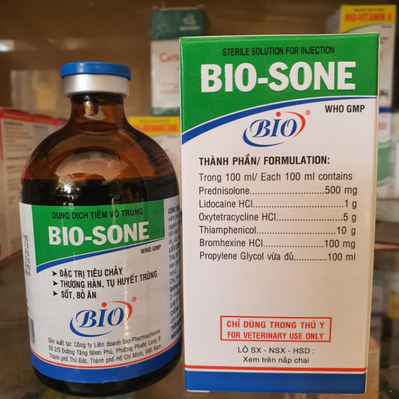 BIO SONE - TIÊU CHẢY, LƯƠNG HÀN, SỐT, BỎ ĂN