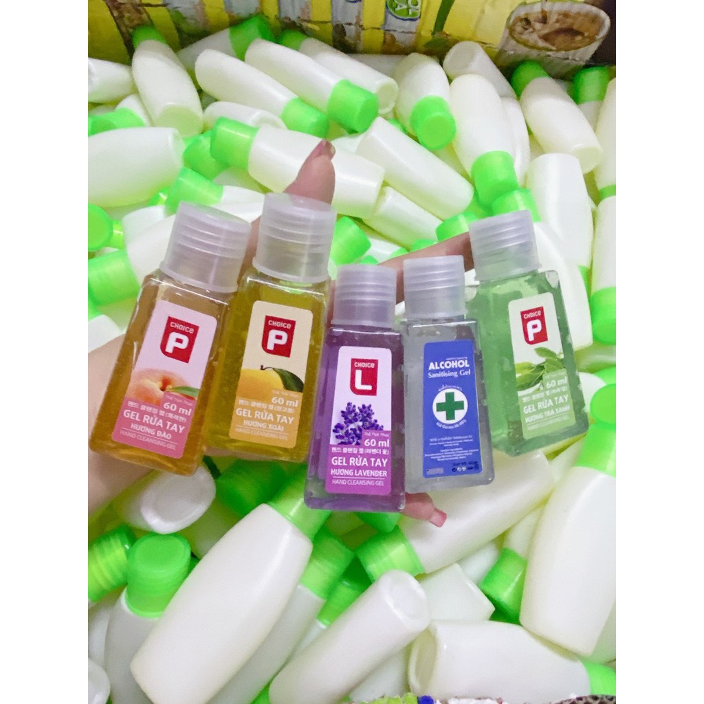 60ml Gel rửa tay khô mẫu (Mẫu tam giác có sẵn) | BigBuy360 - bigbuy360.vn