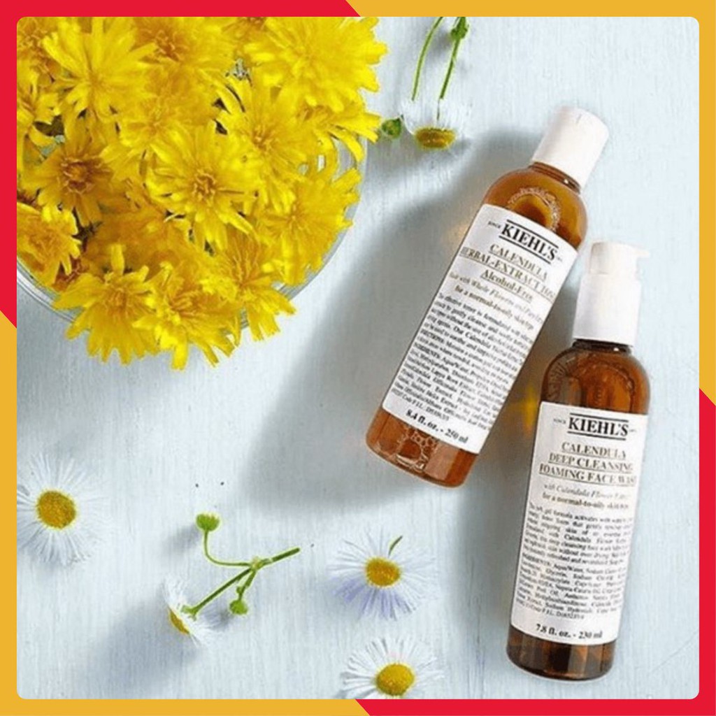 [TOP BÁN CHẠY] Sữa Rửa Mặt Hoa Cúc - Kiehl’s Calendula Deep Cleansing Foaming Face Wash [GIÁ CỰC RẺ] | BigBuy360 - bigbuy360.vn