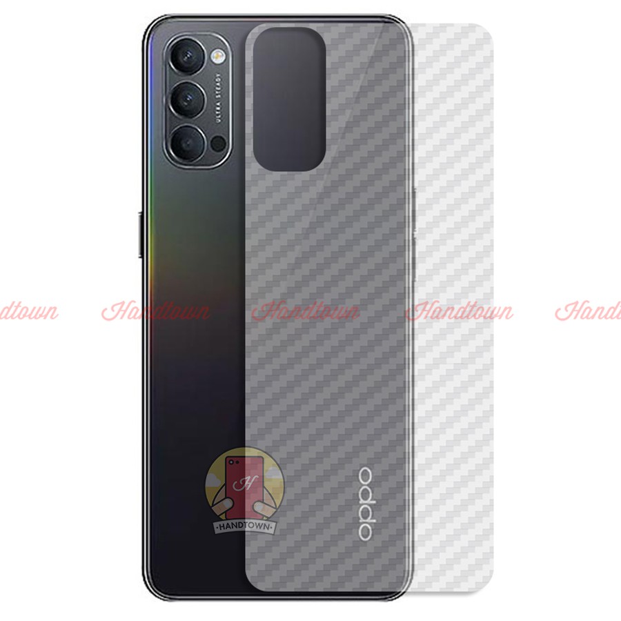 Miếng dán lưng cacbon Oppo Reno4 / Oppo Reno4 Pro