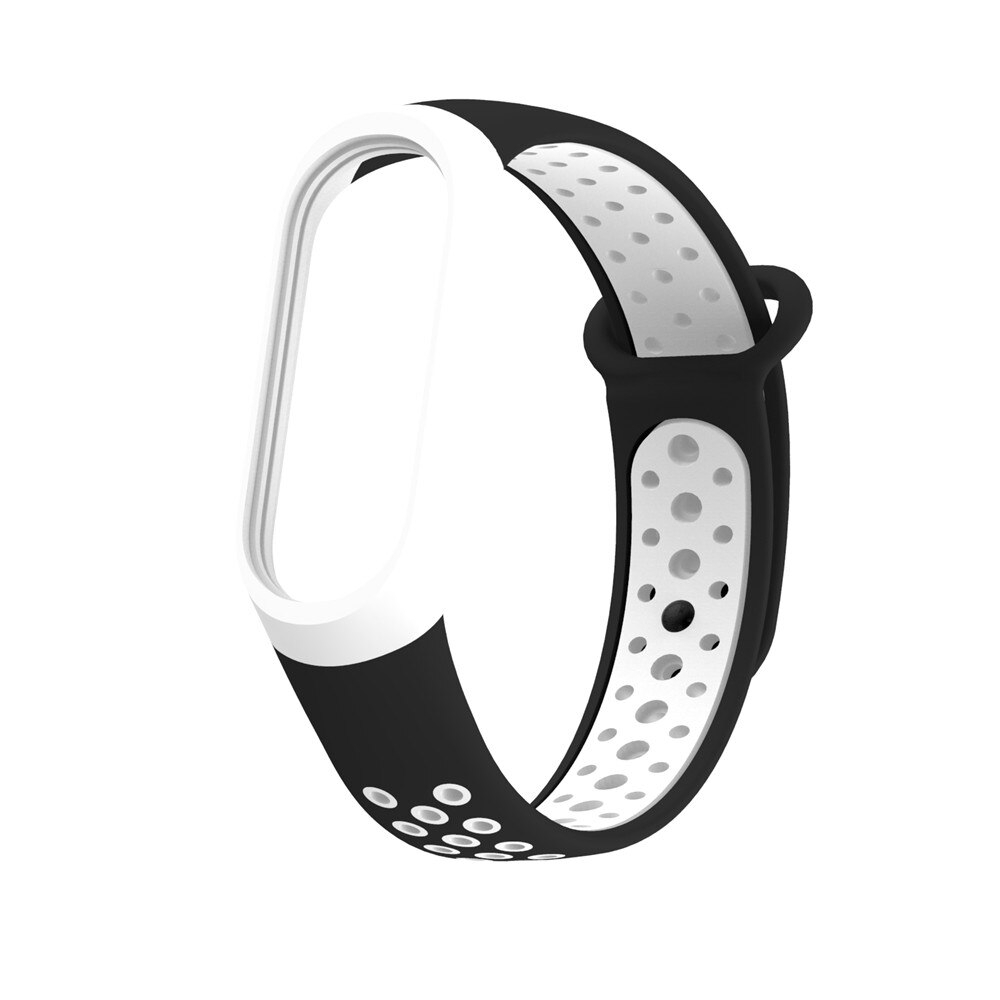 Dây đeo silicon thay thế thiết kế sọc gân nổi cho Mi Band 4