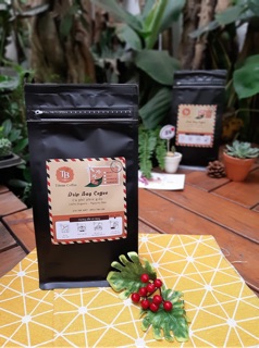 Cà phê phin giấy rang mộc ROBUSTA ( GÓI 20 Phin X 17g ) - TIBEAN DRIP COFFEE