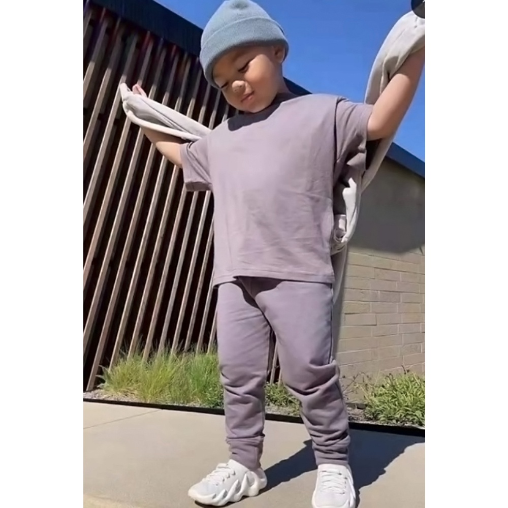 [KIDSTALES] BỘ CỘC TAY QUẦN DÀI CHẤT COTTON CO DÃN THOÁNG MÁT CHO BÉ