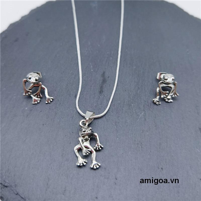 ✨✨Khuyên Tai Nữ Trang Tạo Hình Con Ếch Độc Đáo