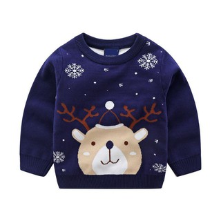 Áo Len Noel 2 lớp hàng Cao Cấp cho bé từ 2 đến 9 tuổi