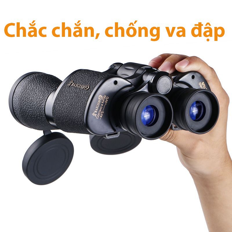 Ống nhòm 2 mắt Baigish BG20X50 HD cao cấp, giá rẻ tầm nhìn xa 5000m chính hãng quân sự chuyên dụng săn ong du lịch | BigBuy360 - bigbuy360.vn
