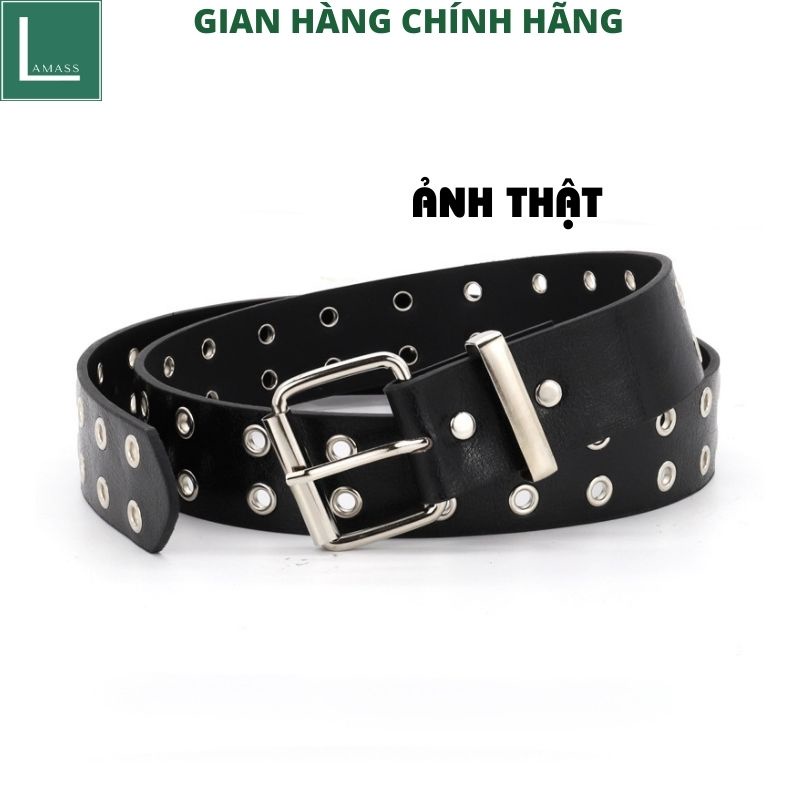 Thắt lưng nữ Ulzzang vuông đơn giản đi học, đi làm ,dây lưng unisex không kèm dây xích -LAMASS