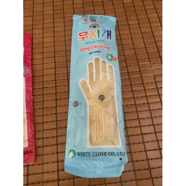 Găng tay cao su Cầu Vồng loại dài, sử dụng rửa bát, giặt đồ, làm vườn, dọn nhà