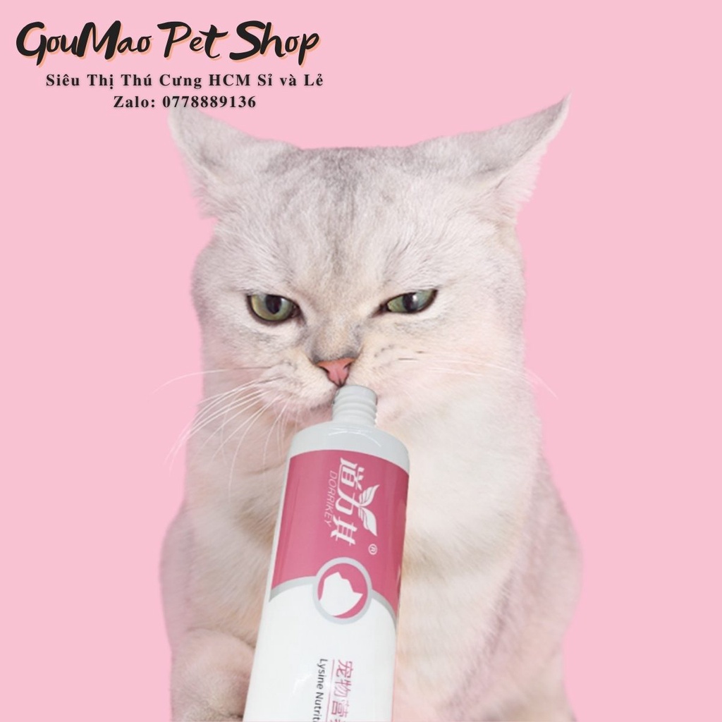 [Chính hãng] Gel dinh dưỡng LYSINE bổ mắt, giảm tuyến lệ, cung cấp dinh dưỡng cho mèo