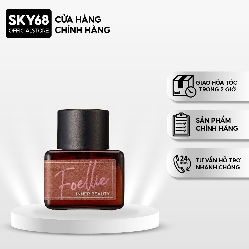 Nước hoa vùng kín hương gỗ sảng khoái tươi mát, thanh lịch Foellie Eau De Innerb Perfume 5ml - Foret