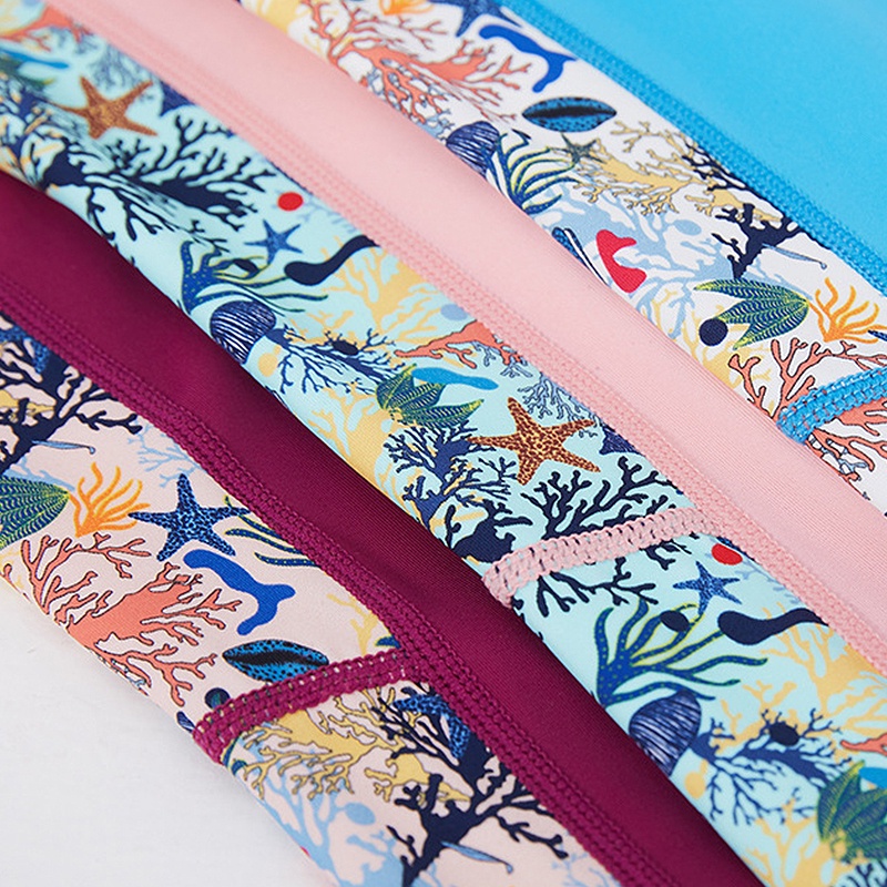 Đồ bơi chống nắng bé gái - Đồ bơi dài tay trẻ em mẫu 10kg Đến 46kg AKKU