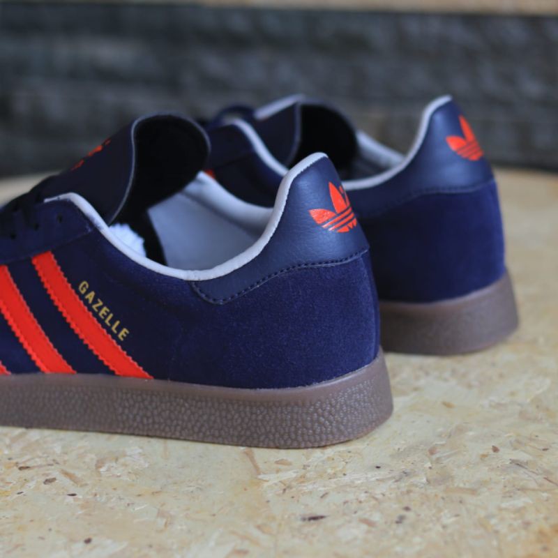 Giày Thể Thao Adidas Gazelle Màu Đỏ Navy