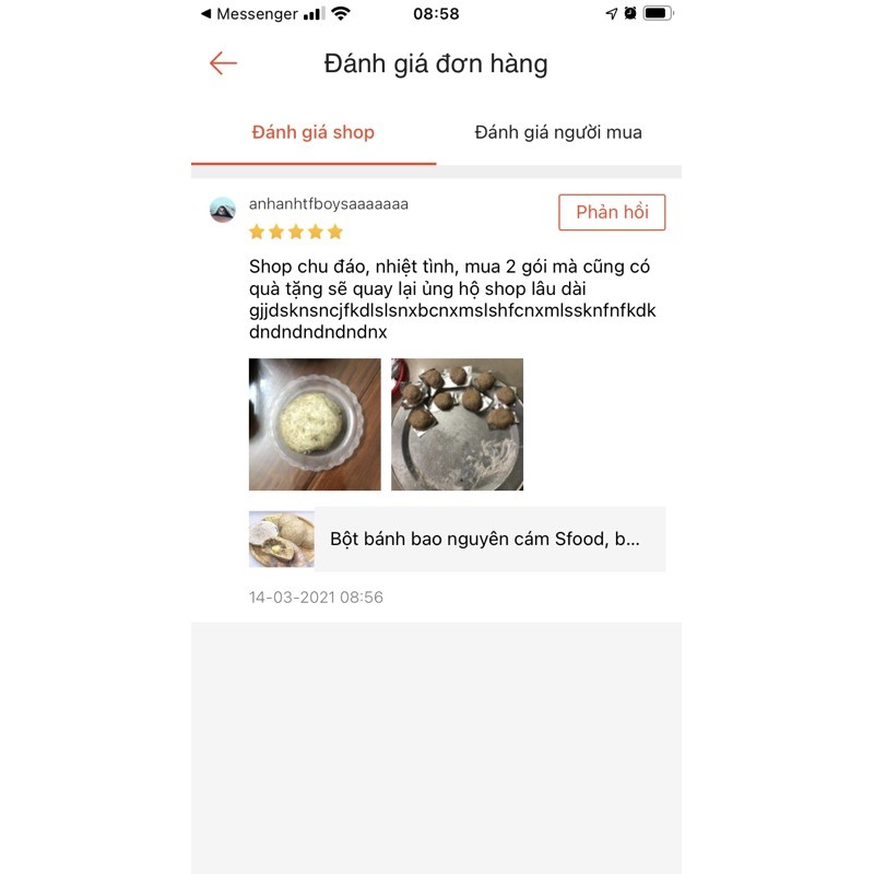 Bột bánh bao nguyên cám Sfood, bánh bao healthy 600gram( có tăngj kèm men nở) | BigBuy360 - bigbuy360.vn