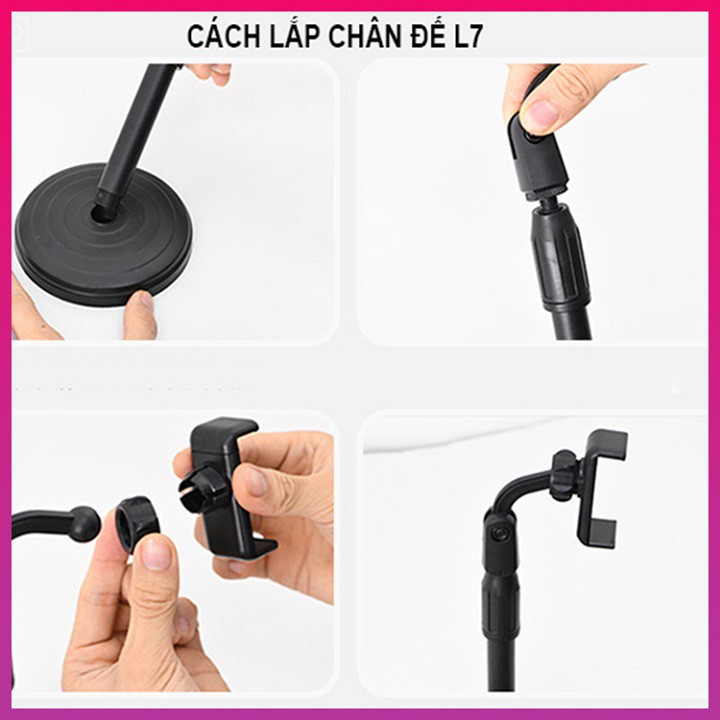 Giá đỡ điện thoại để bàn,Kẹp chống lưng 360,đế chân tròn để bàn.tiện lợi đa năng EDUCASE66