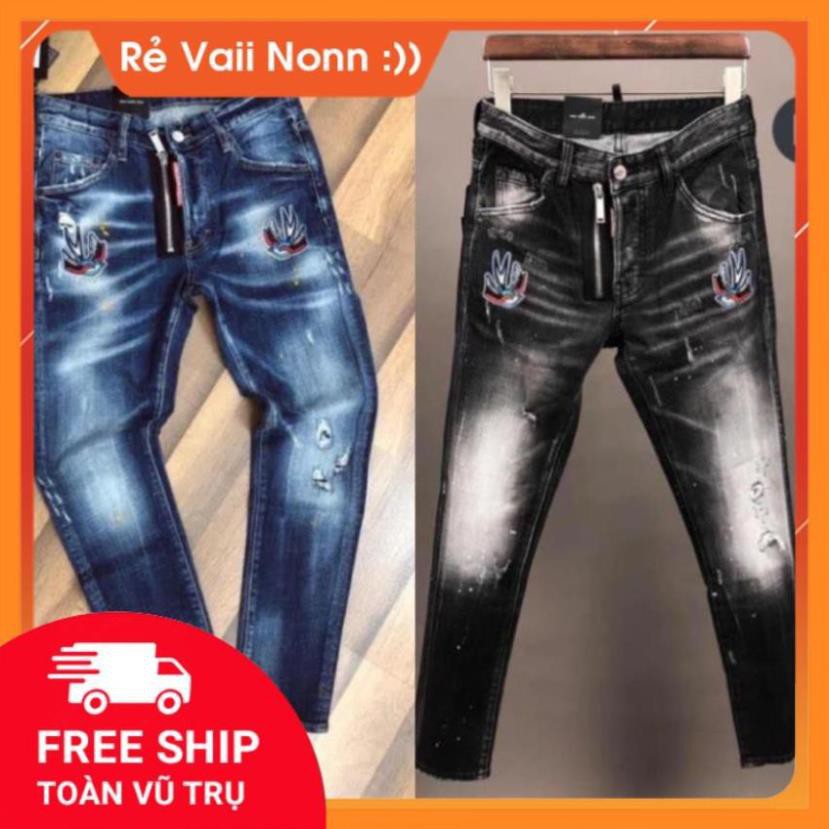12.12 SALE ĐỈNH CAO 𝐂𝐇Ấ𝐓 🌺 SALE ✨ Quần Bò Côn DSQ chim én mẫu 2020 . . . . . ! new : . .. * . ' . . ! @ *