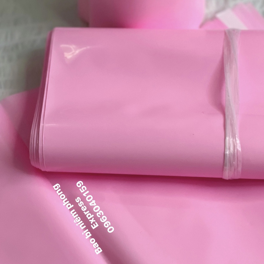 1kg Túi phong Màu Hồng Pastel, băng keo tự dính.