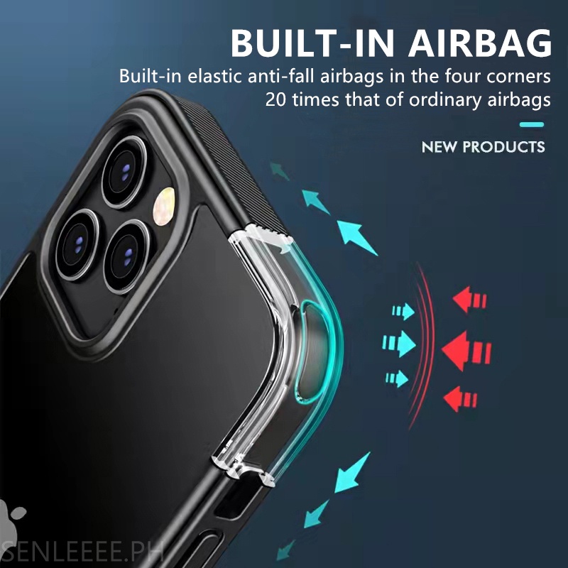 Ốp điện thoại cứng trong suốt chống sốc chống rơi cho iphone 13 pro max 12 pro max 13 mini iphone 11 pro max