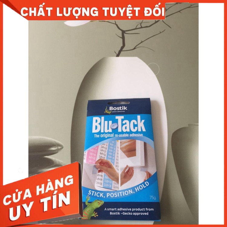 [ Hàng Chính Hãng ] Đất sét dính Blutack 45gr của Bostik, Australia