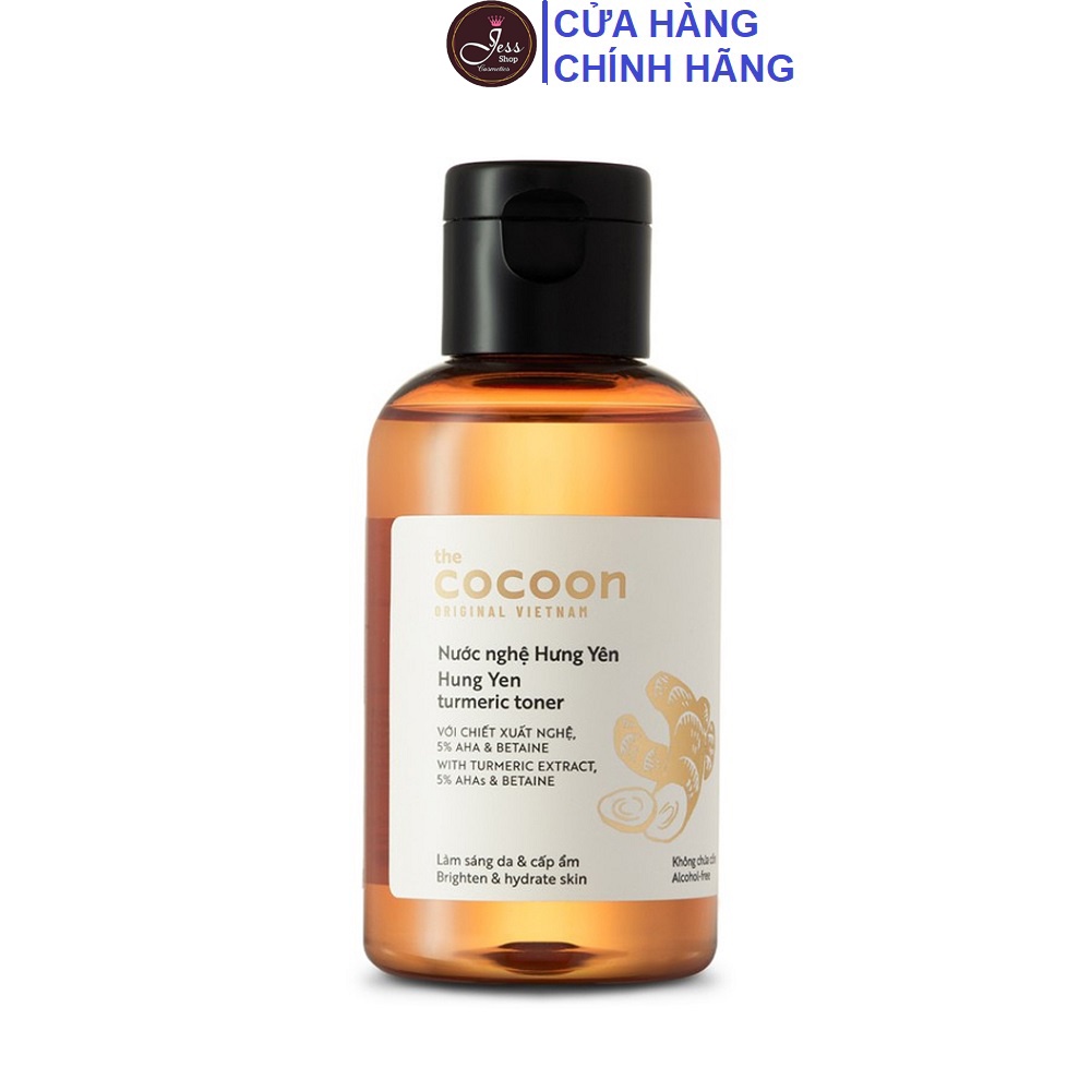 Nước Cân Bằng Nghệ Cocoon Turmetic Toner 140ml