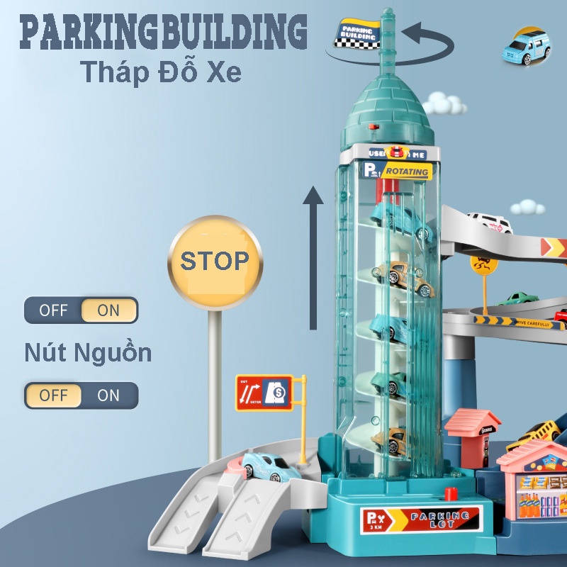 Đồ Chơi Sở Thú Sư Tử Nối Được Với Đường Hầm Khủng Long Tạo Thành Đường Đua Phiêu Lưu Kỳ Thú Cho Bé