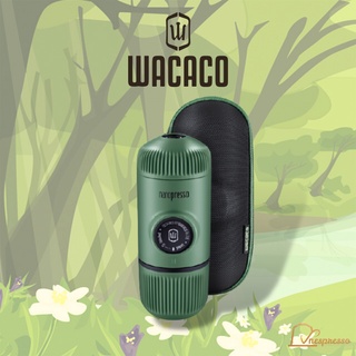 [CHÍNH HÃNG] Wacaco Nanopresso Moss Green - Máy pha cà phê ép tay cao cấp từ Wacaco