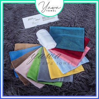 Khăn mặt Yawa 30x50cm với sợi bông cotton dày thấm hút tốt, không ra màu, không đổ lông