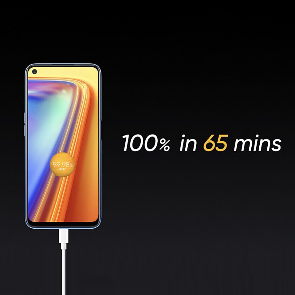 Dây Cáp Sạc Nhanh Usb Loại C Cho Realme Gt2 pro 8 Neo 2T 2 Narzo 30 pro 5G 65W 6.5A Vooc Realmi X7 pro 7 pro 8 8i 9pro 9i