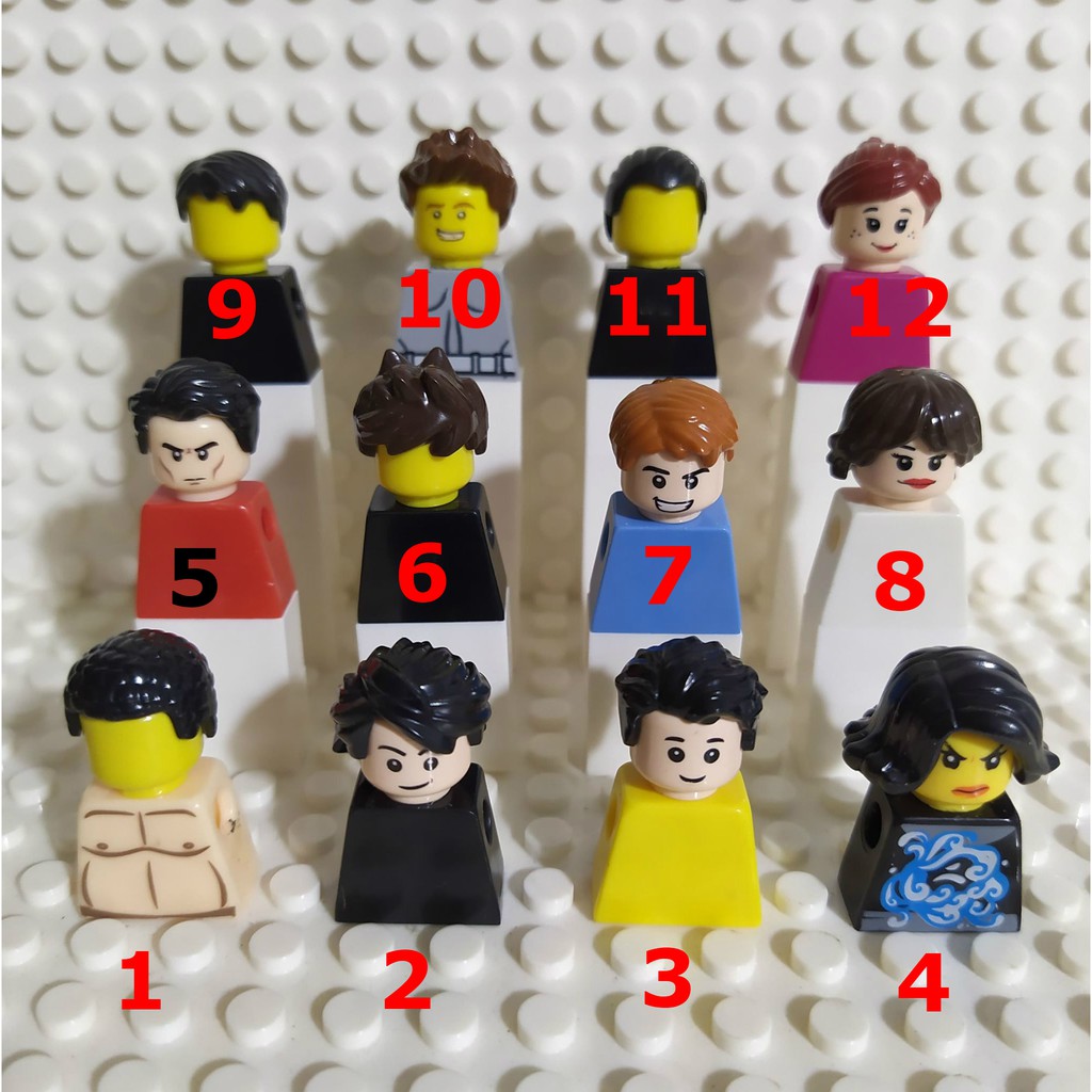 Phụ Kiện Tóc Cho Nhân Vật Minifigures NO.1159 - Phụ Kiện MOC