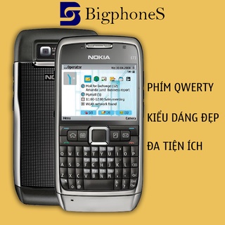 Điện thoại Nokia E71 thiết kế kim loại sang trọng bàn phím querty