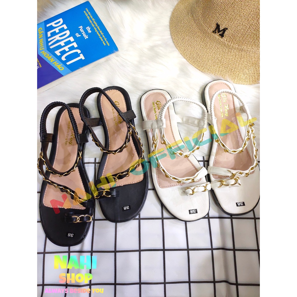 SIÊU SIÊU HOT SANDAL NỮ 2 PHÂN XỎ NGÓN DÂY CHÉO SIÊU XINH SIÊU COOL NAHI NGOCHIEU1111