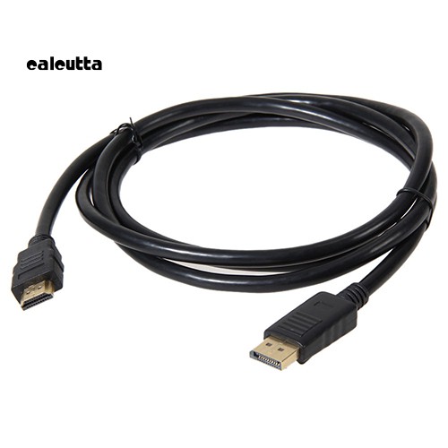 ✡DP✡1.8m DisplayPort DP Male to HDMI Male Convertor Wire Cable for PC HDTV DV Tablet