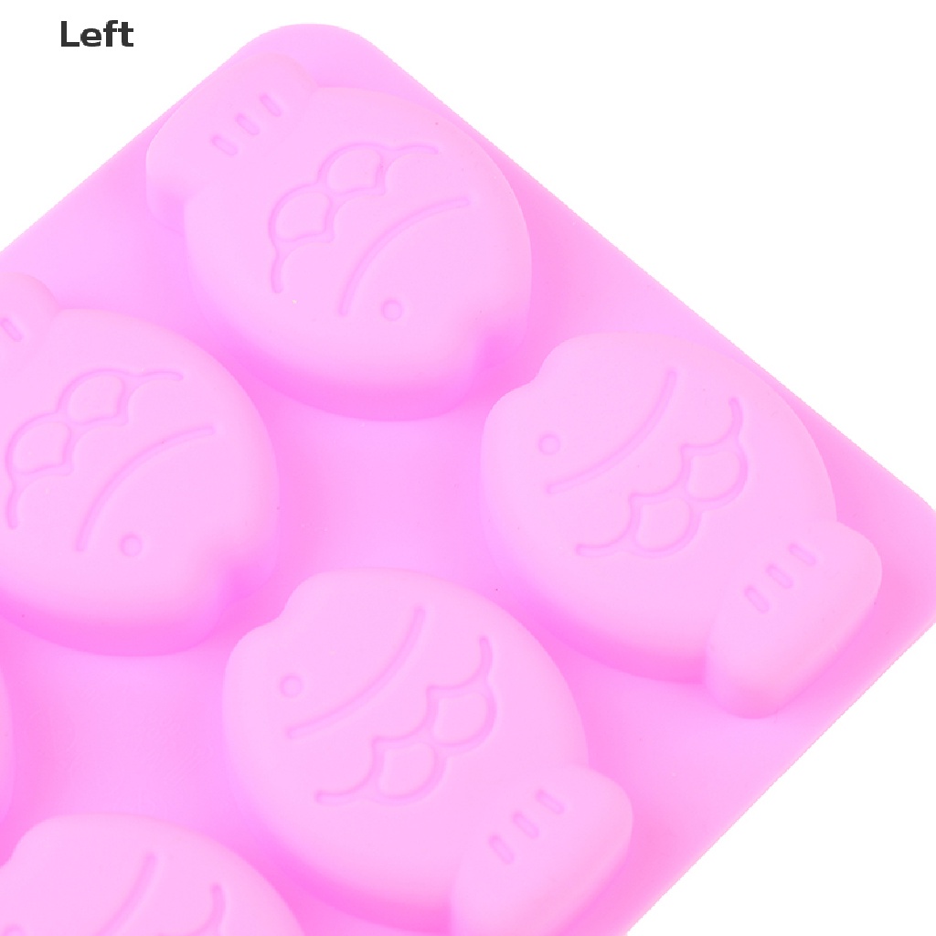 Khuôn Làm Bánh / Xà Phòng Handmade Silicone Hình Cá