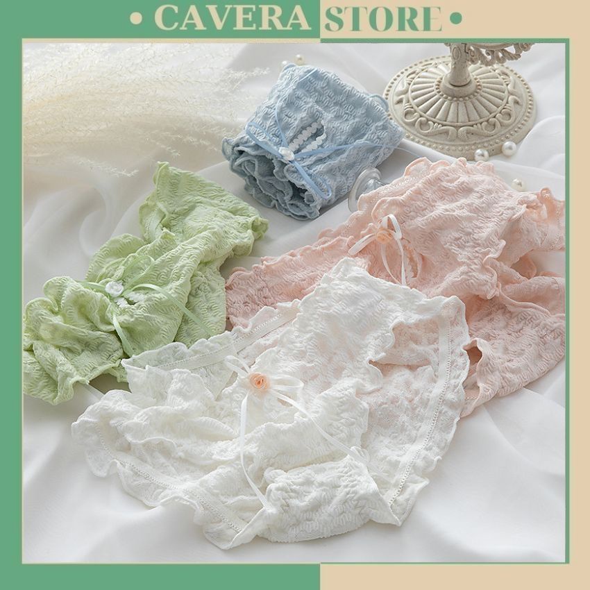 Quần lót ren nữ cao cấp tôn dáng quyến rũ, quần chíp nữ ren đính đáy may kháng khuẩn co dãn ôm mông siêu gợi cảm L2832