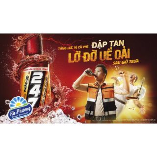 Nước tăng lực cà phê Wakeup 247 thùng