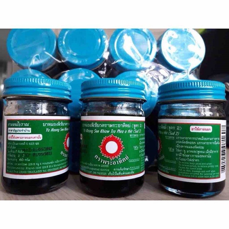 Dầu xoa bóp đen thái lan 60g