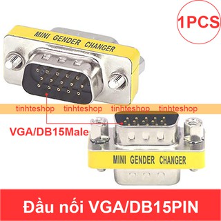 Đầu đổi và nối cáp VGA/D-SUB 2 đầu dương