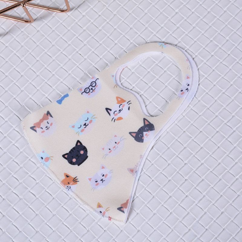 Vỏ Bọc Bảo Vệ Mặt Họa Tiết Khủng Long / Trái Tim 3D Có Thể Giặt