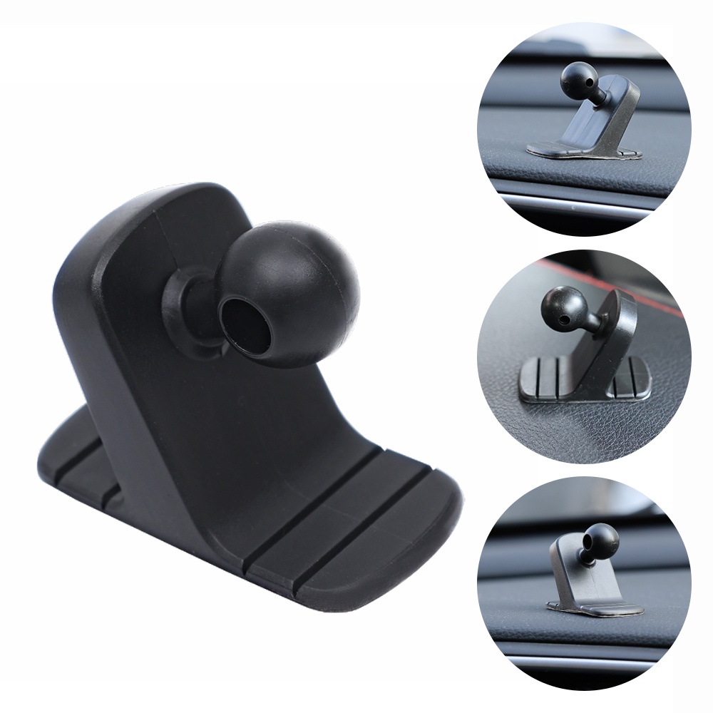 Giá Đỡ Điện Thoại Gắn Lỗ Thông Gió Xe Hơi Đầu Bi 17mm Chống Trượt Có Thể Xoay Được
