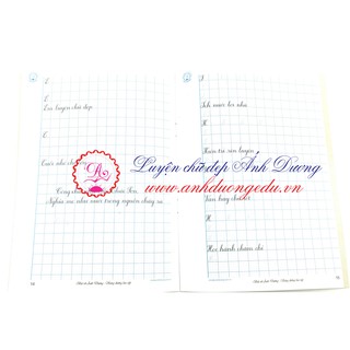VỞ MẪU LUYỆN CHỮ NGHIÊNG