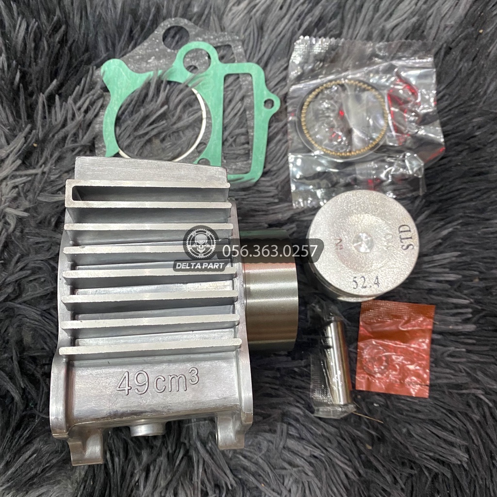 Lòng nhôm 49 dài 69-78 trái 110 & 54 xe 67, CD, CL SUM RACING