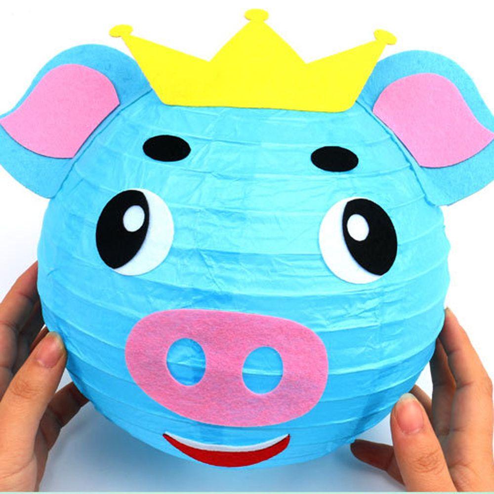 Lồng Đèn Giấy Hình Động Vật Dễ Thương Dùng Trang Trí